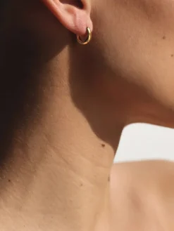 Allegro Hoops - Gold