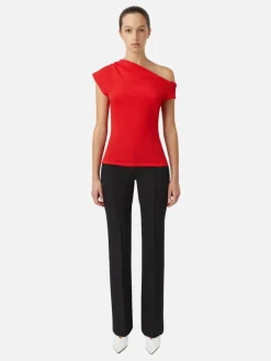 Cali Top - Poppy Red