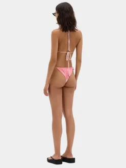 Eden Scene Reversible Bikini Top - Pink