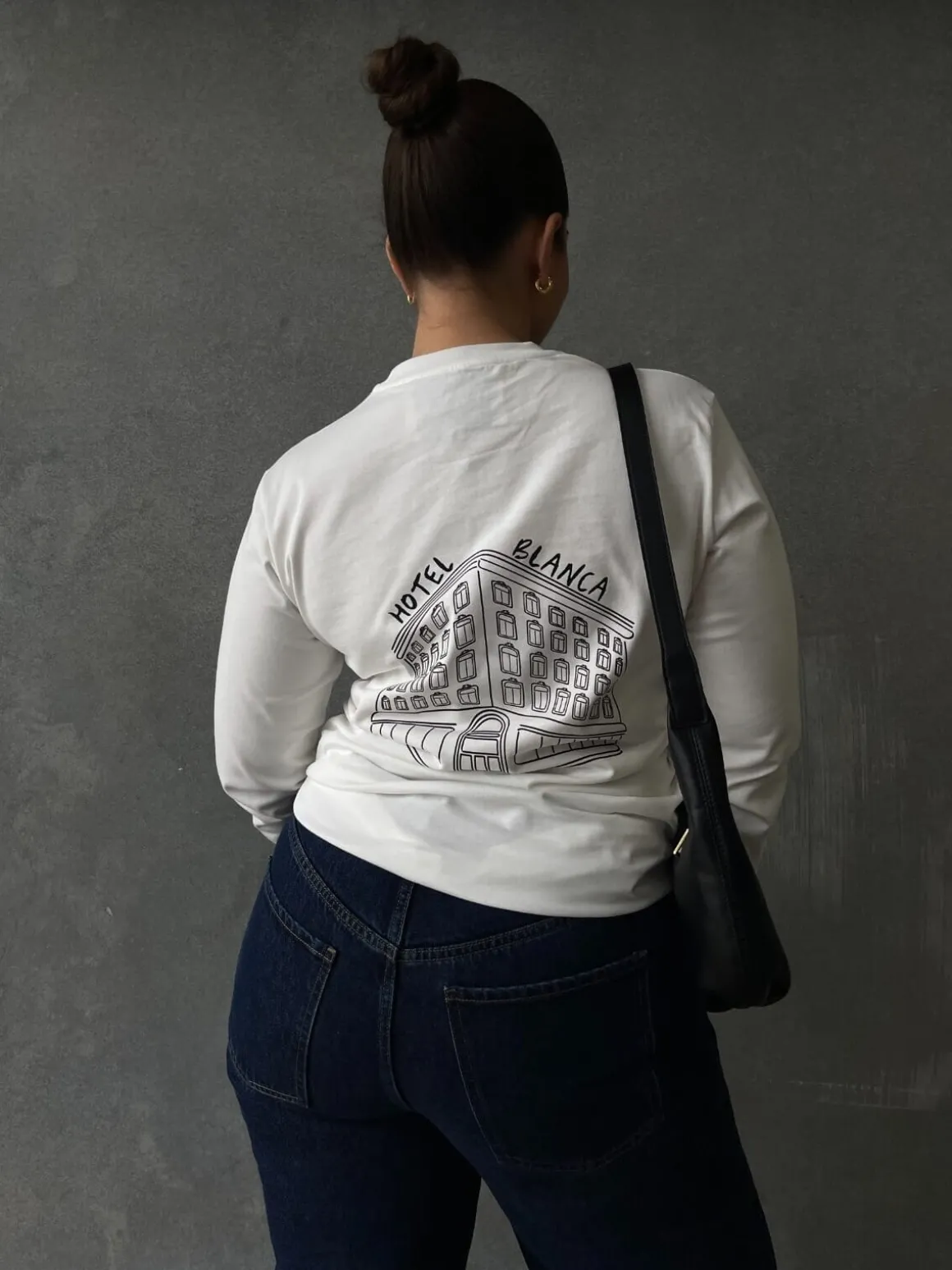 Hotel Blanca LS Tee - White