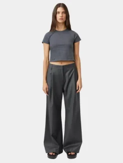 Ida Slub Tee - Slate