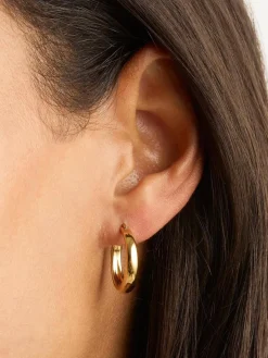 Infinite Horizon Large Hoops - Gold