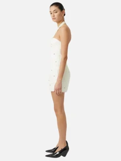 Loren Mini Dress - Lemon Milk