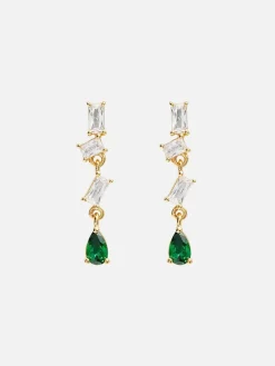 Magnetic Soul Drop Earrings - 18k Gold