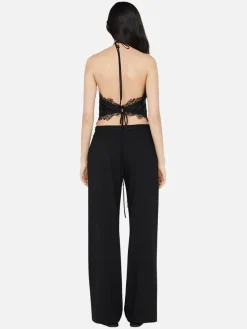 Simona Halter Top - Black
