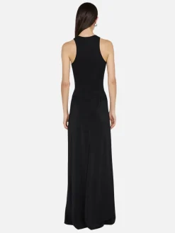 Sola Racer Dress - Black